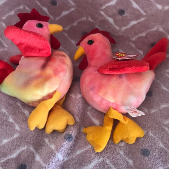 Rare 1996 Ty Beanie Struts Collector Bundle - Picture 7 of 9